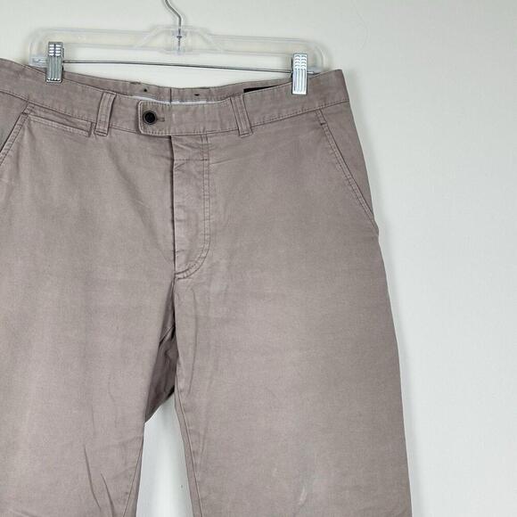 BRAX Ernesto Dress Pants Men 34 X 31 Stretch Beige Straight Leg Casual Formal - Picture 5 of 13